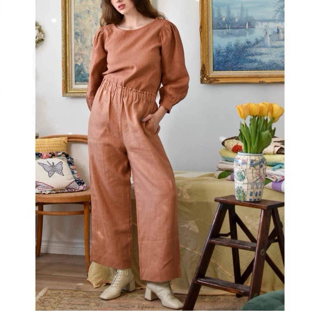 Shelter Clothing Eva linen pants